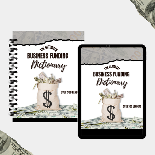 THE BUSINESS FUNDING DICTIONARY